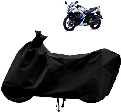 Horseyaart Waterproof Two Wheeler Cover for Yamaha(YZF R15 S, Black)