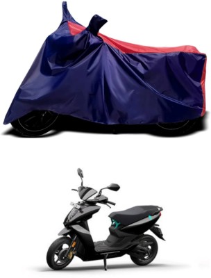 WMIZEXA Waterproof Two Wheeler Cover for Ather(450, Red, Blue)