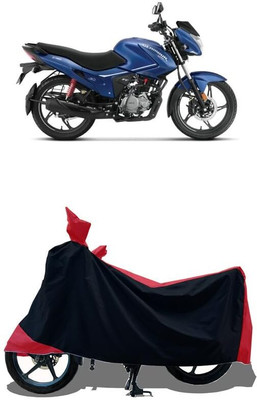 AASHTIK MART Two Wheeler Cover for Hero(Glamour BS6, Red)