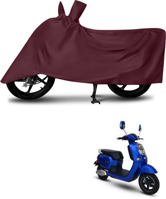 aosis Two Wheeler Cover for Okinawa(Cruiser, Maroon)