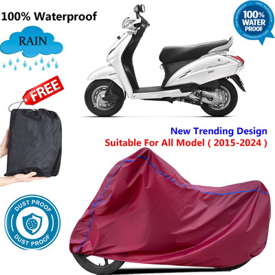 AutoGalaxy Waterproof Two Wheeler Cover for Honda(Activa 3G, Maroon)