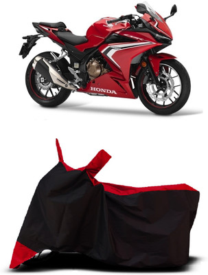 VESMEI Two Wheeler Cover for Honda(CBR500R BS6, Red)