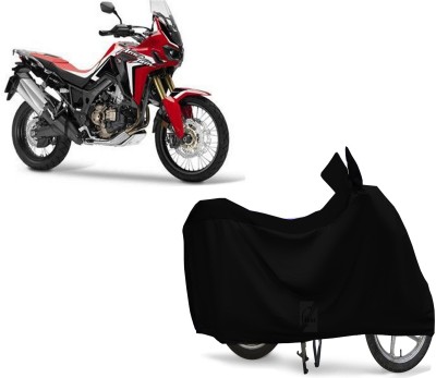 EGAL Waterproof Two Wheeler Cover for Honda(CRF1000L Africa Twin BS6, Black)