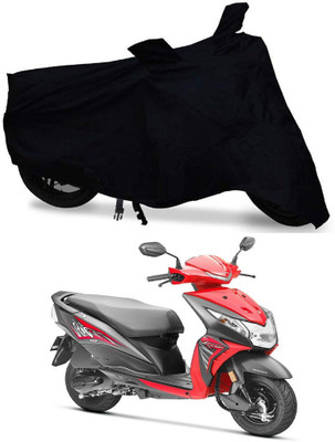DeepShakshi AUTOMOTIVE Waterproof Two Wheeler Cover for Honda(Dio, Black)