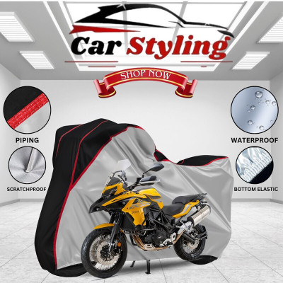 Car Styling Waterproof Two Wheeler Cover for Benelli(TRK 502, Multicolor)