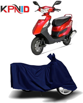 KPNID Waterproof Two Wheeler Cover for Bajaj(Kristal, Blue)