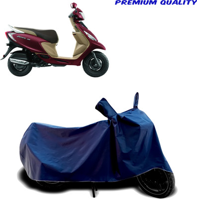 Mdstar Waterproof Two Wheeler Cover for TVS(Scooty Zest 110, Blue)