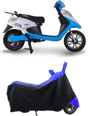 Coxtor Waterproof Two Wheeler Cover for Ampere(V 48, Blue)