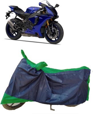 AutoFave Two Wheeler Cover for Yamaha(YZF R1M BS6, Blue)