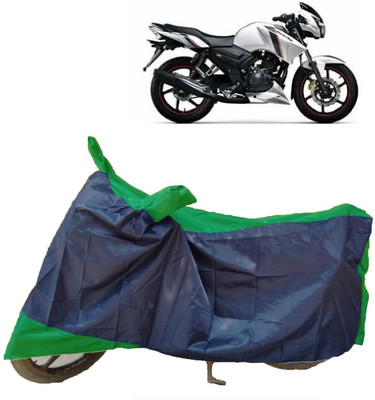 ANTOFY Two Wheeler Cover for TVS(Apache 150, Multicolor)