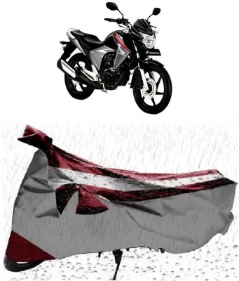 MISSION COLLECTION Waterproof Two Wheeler Cover for Honda(Dazzler, Silver)