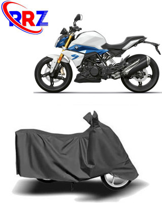 RRZ Waterproof Two Wheeler Cover for BMW(G 310 R, Grey)