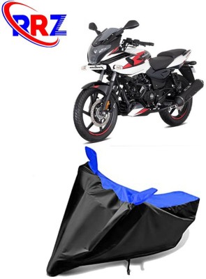 RRZ Waterproof Two Wheeler Cover for Bajaj(Pulsar AS 150, Black, Blue)