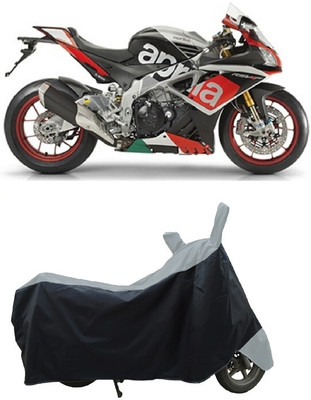 Coxtor Waterproof Two Wheeler Cover for Aprilia(RSV4, Grey)