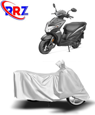 RRZ Waterproof Two Wheeler Cover for Honda(Dio, White)