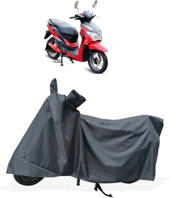 Tricway Two Wheeler Cover for Hero Electric(Electric Dash BS6, Grey)