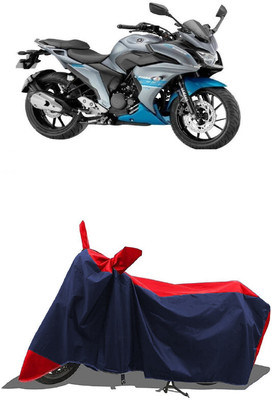SUGASHRI Waterproof Two Wheeler Cover for Yamaha(Fazer 25, Red, Blue)