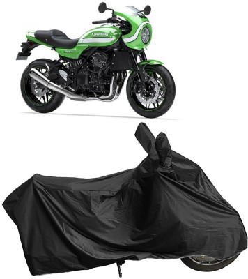 DIGGU Two Wheeler Cover for Kawasaki(Z900 RS Cafe Racer BS6, Black)