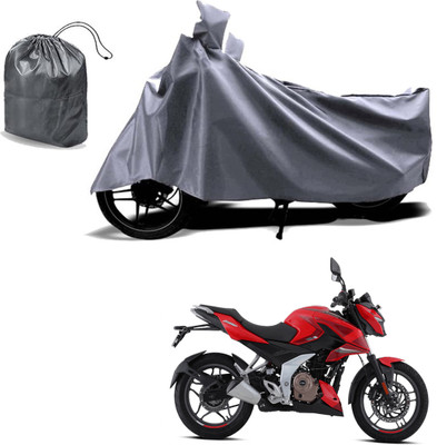 Autoinnovation Waterproof Two Wheeler Cover for Bajaj(Pulsar 250, Grey)