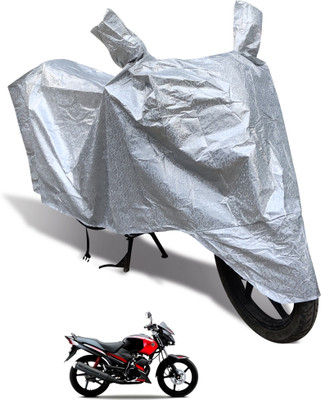 Euro Care Waterproof Two Wheeler Cover for Yamaha(Gladiator, Silver)