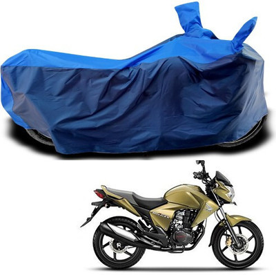 Varnwal E Commerce Waterproof Two Wheeler Cover for Honda(Unicorn Dazzler, Blue)