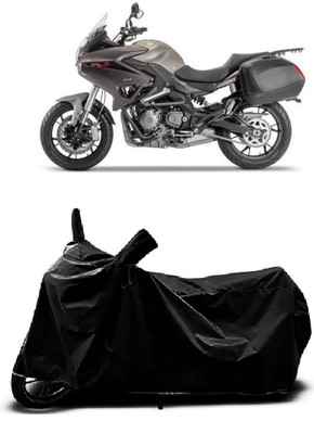 Mdstar Waterproof Two Wheeler Cover for Benelli(TNT 600i, Black)