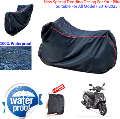 AUTOCAD Waterproof Two Wheeler Cover for Hero(Maestro Edge, Black)