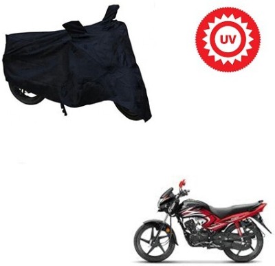 MMSSTAR Waterproof Two Wheeler Cover for Honda(Dream Yuga, Black)