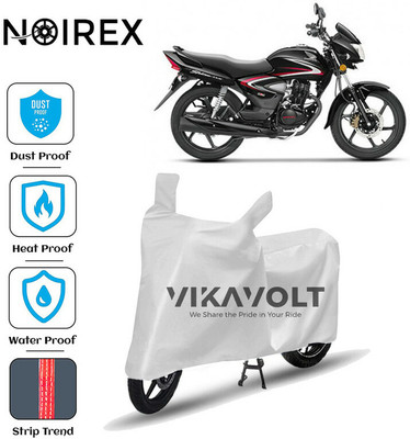 NOIREX Waterproof Two Wheeler Cover for Honda(CB Shine, Silver)