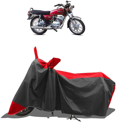 KEDIT Two Wheeler Cover for Yamaha(RX 100, Red)