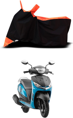 VESMEI Two Wheeler Cover for Yamaha(Alpha BS6, Orange)