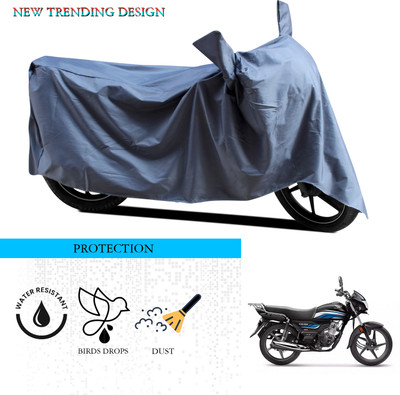ANTHUB Waterproof Two Wheeler Cover for Honda(CD 110 Dream, Grey)