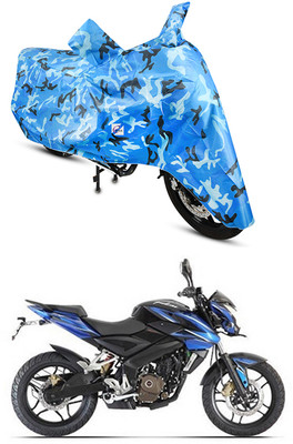 EGAL Waterproof Two Wheeler Cover for Bajaj(Pulsar 200NS FI, Multicolor)