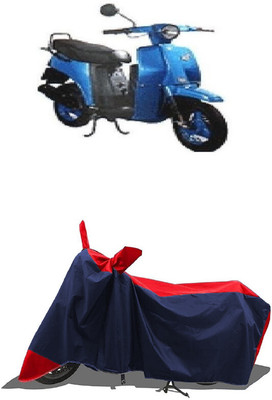 SUGASHRI Waterproof Two Wheeler Cover for Bajaj(Sunny, Red, Blue)