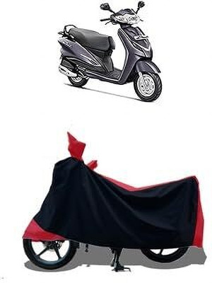 AASHTIK MART Two Wheeler Cover for Hero(Duet, Red)