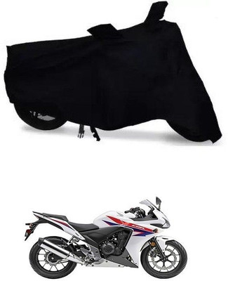 DeepShakshi AUTOMOTIVE Waterproof Two Wheeler Cover for Honda(CB, Black)