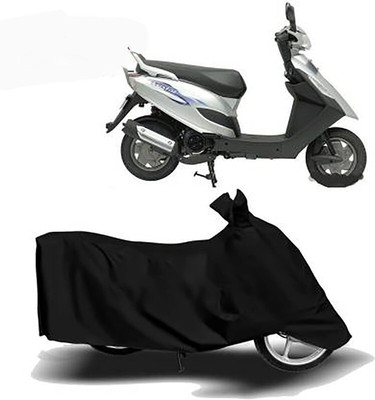 Mdstar Waterproof Two Wheeler Cover for Bajaj(Kristal, Black)