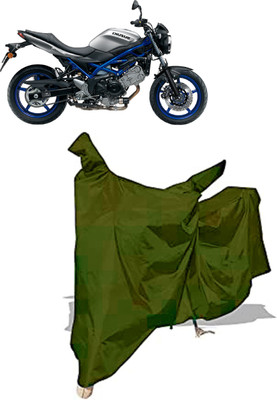 Amexride Two Wheeler Cover for Suzuki(SV 650, Maroon)