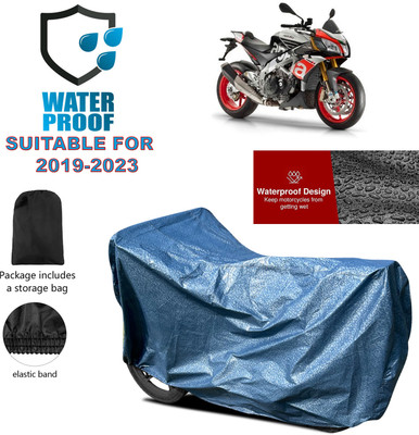 PAGORA Waterproof Two Wheeler Cover for Aprilia(Blue)