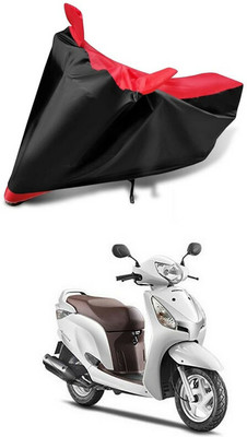 AutoGalaxy Waterproof Two Wheeler Cover for Honda(Aviator, Red, Black)