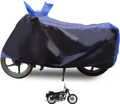 Euro Care Waterproof Two Wheeler Cover for Royal Enfield(Bullet 350, Blue)