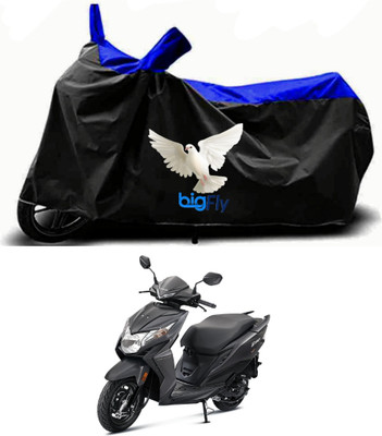 BigFly Two Wheeler Cover for Honda(Dio, Blue)