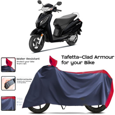 HWSXQAE Two Wheeler Cover for Universal For Bike(Activa 4G, Red, Blue)