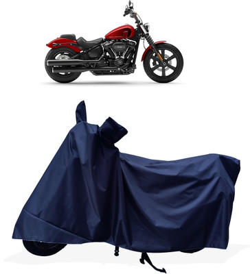Tricway Two Wheeler Cover for Harley Davidson(Street Bob, Blue)