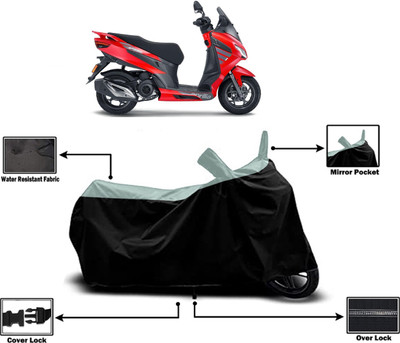 Amexride Two Wheeler Cover for Aprilia(SXR 160, Multicolor)