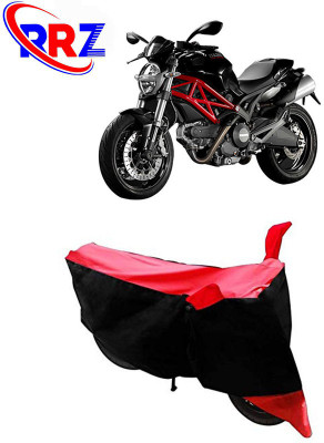 RRZ Waterproof Two Wheeler Cover for Ducati(Monster 795, Black, Red)