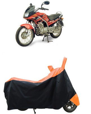 Coxtor Waterproof Two Wheeler Cover for Kinetic(GF Lazer, Orange)