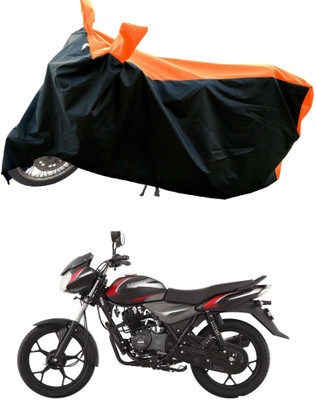 AESTRYD Two Wheeler Cover for Bajaj(Discover 110, Orange)