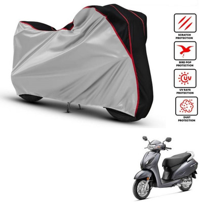 Love Me Two Wheeler Cover for Honda(Activa 5G, Black)