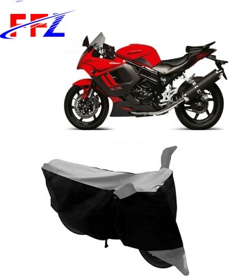 FFZ Waterproof Two Wheeler Cover for Hyosung(GT650R, Black, Grey)